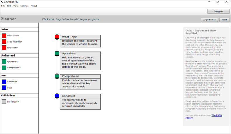 GLOMaker authoring tool